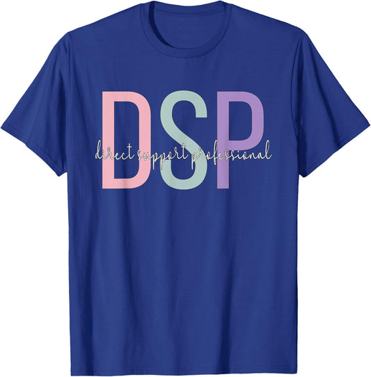 DSP Cute Direct Support Professional Black Women's Classic Fit Modern Classic Round Collar Lace Embellishment T-Shirt - T-Shirt | Royal