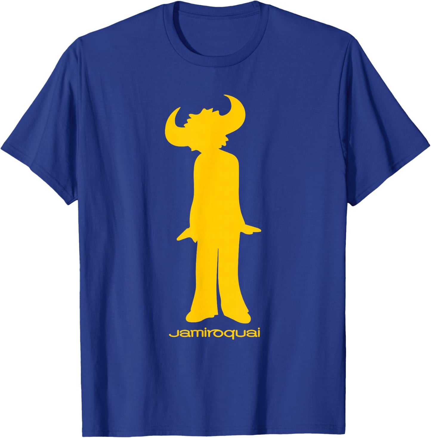 Jamiroquai Official Buffalo Yellow Logo T-Shirt - T-Shirt | Royal
