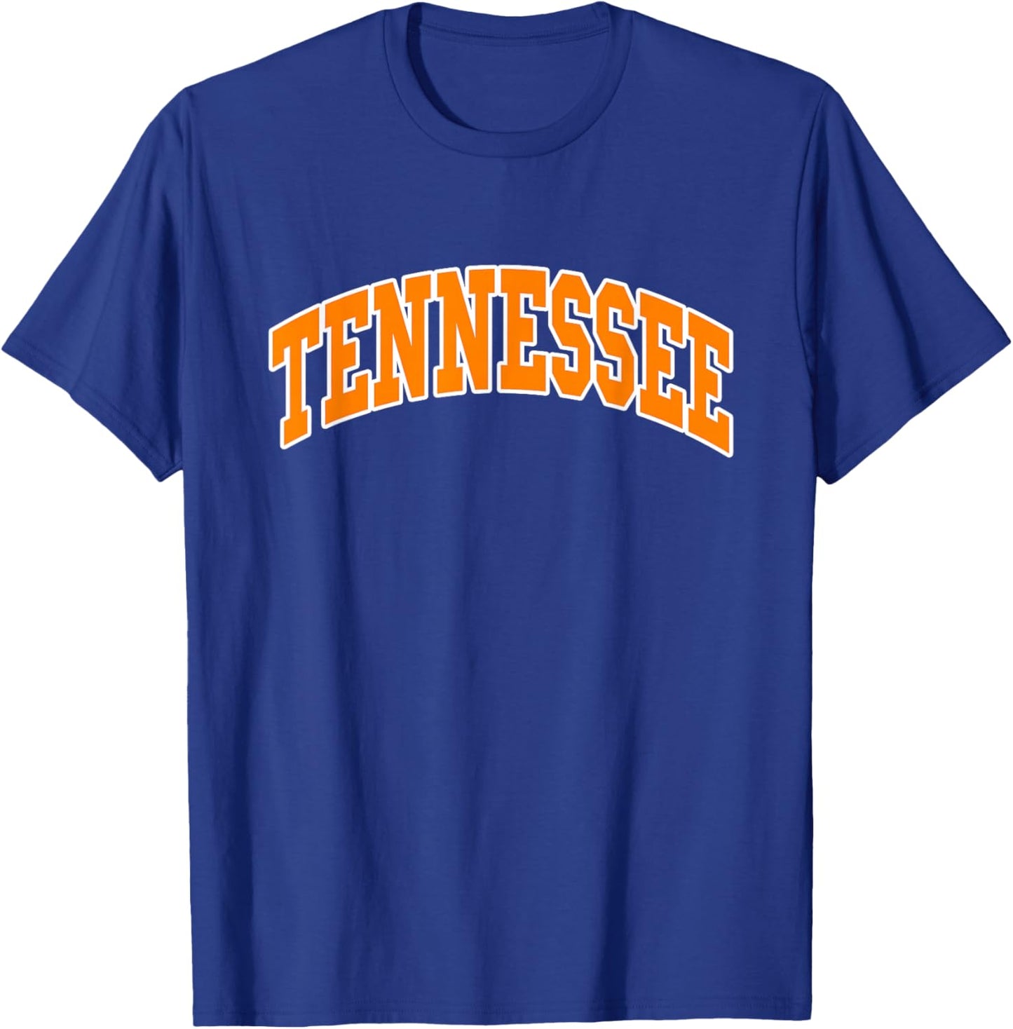 Graphic Crew Inc. TENNESSEE - Throwback Design - Classic , Small, Black T-Shirt - T-Shirt | Royal
