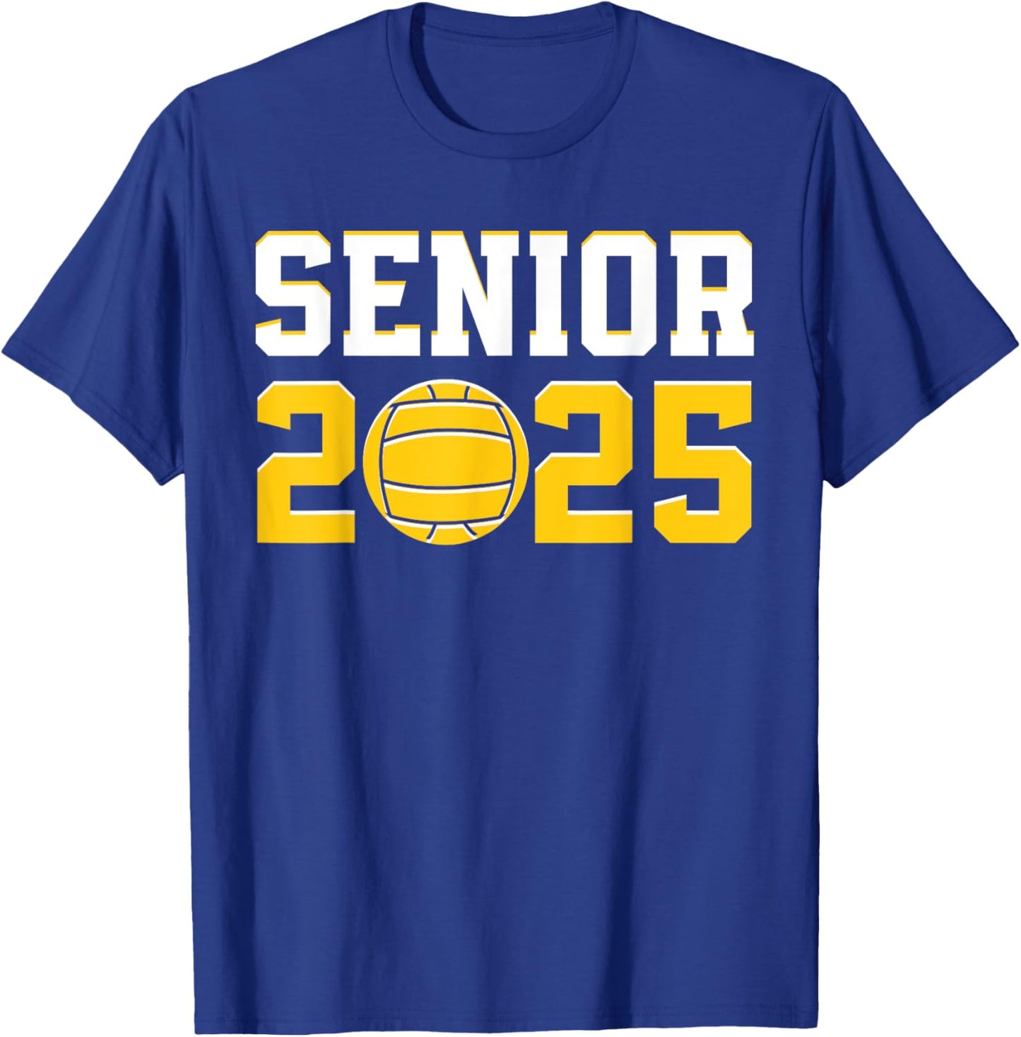 Class of 2025 Graduation Waterpolo Senior 2023 Water Polo T-Shirt - T-Shirt | Royal