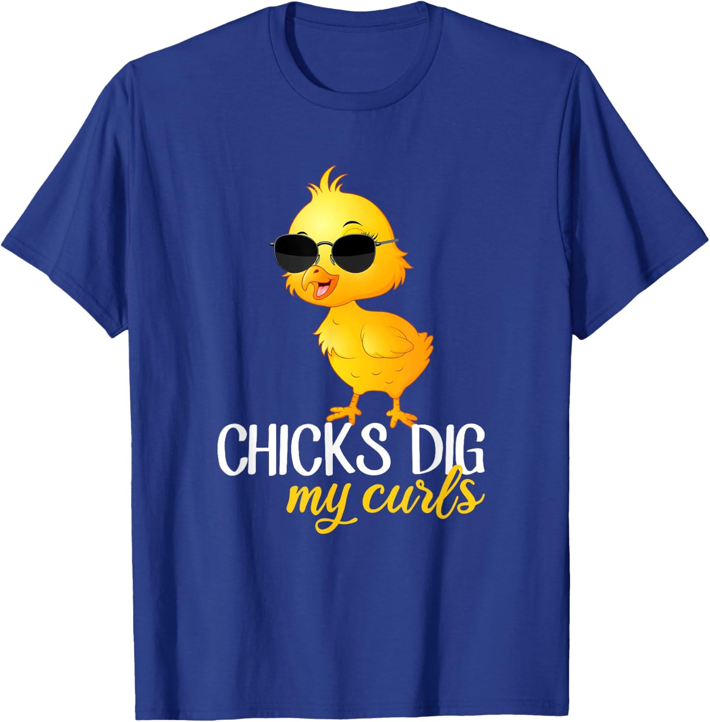 Chicks dig my curls, hair toddler T-Shirt - T-Shirt | Royal