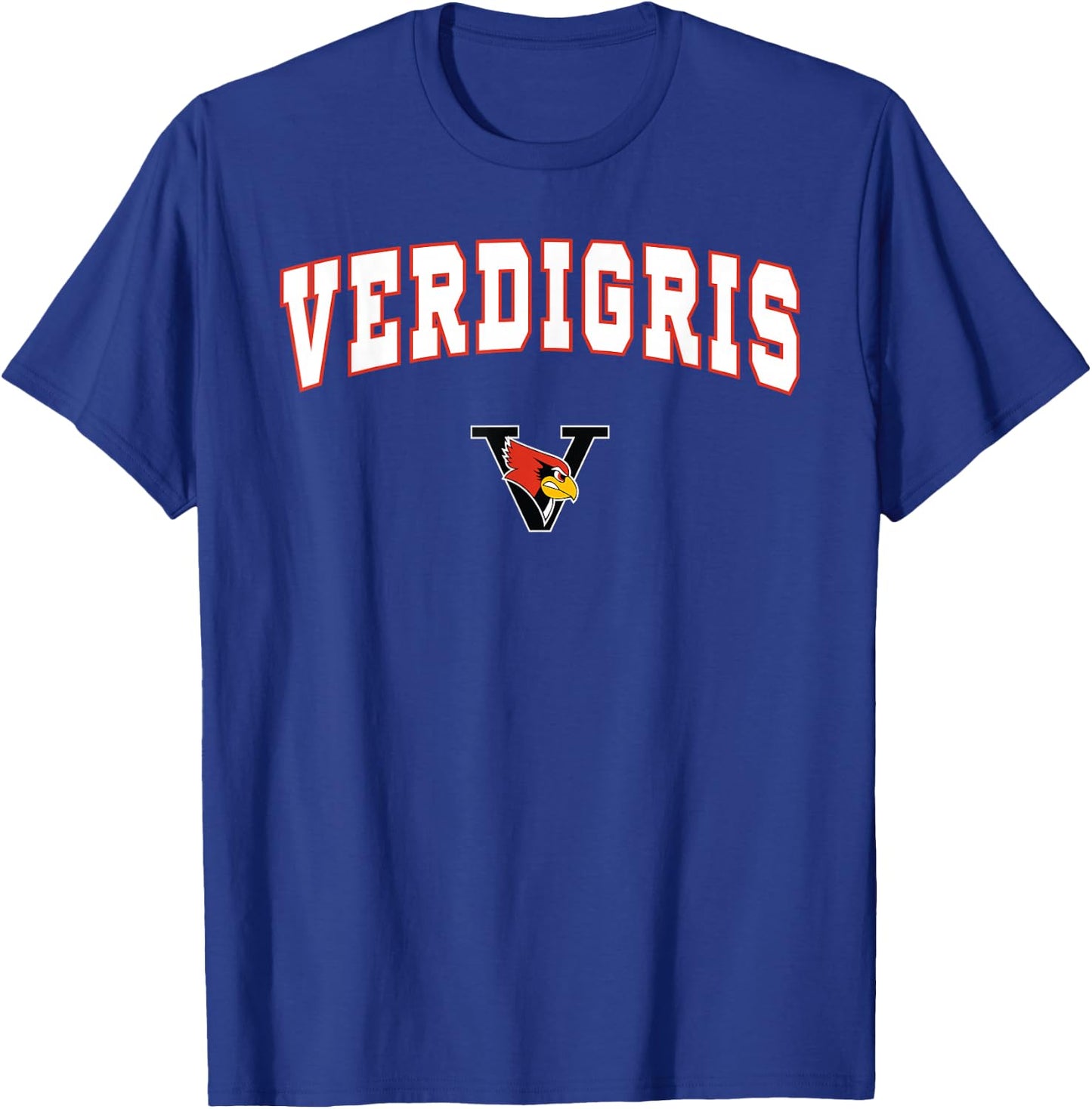 Verdigris High School Cardinals T-Shirt - T-Shirt | Royal