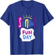 Funny Day in My Life, Sunday Funday Design, Day T-Shirt - T-Shirt | Royal