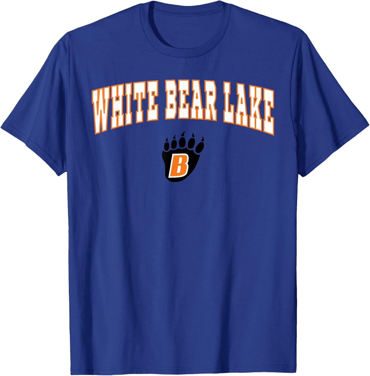 White Bear Lake High School Bears T-Shirt - T-Shirt | Royal