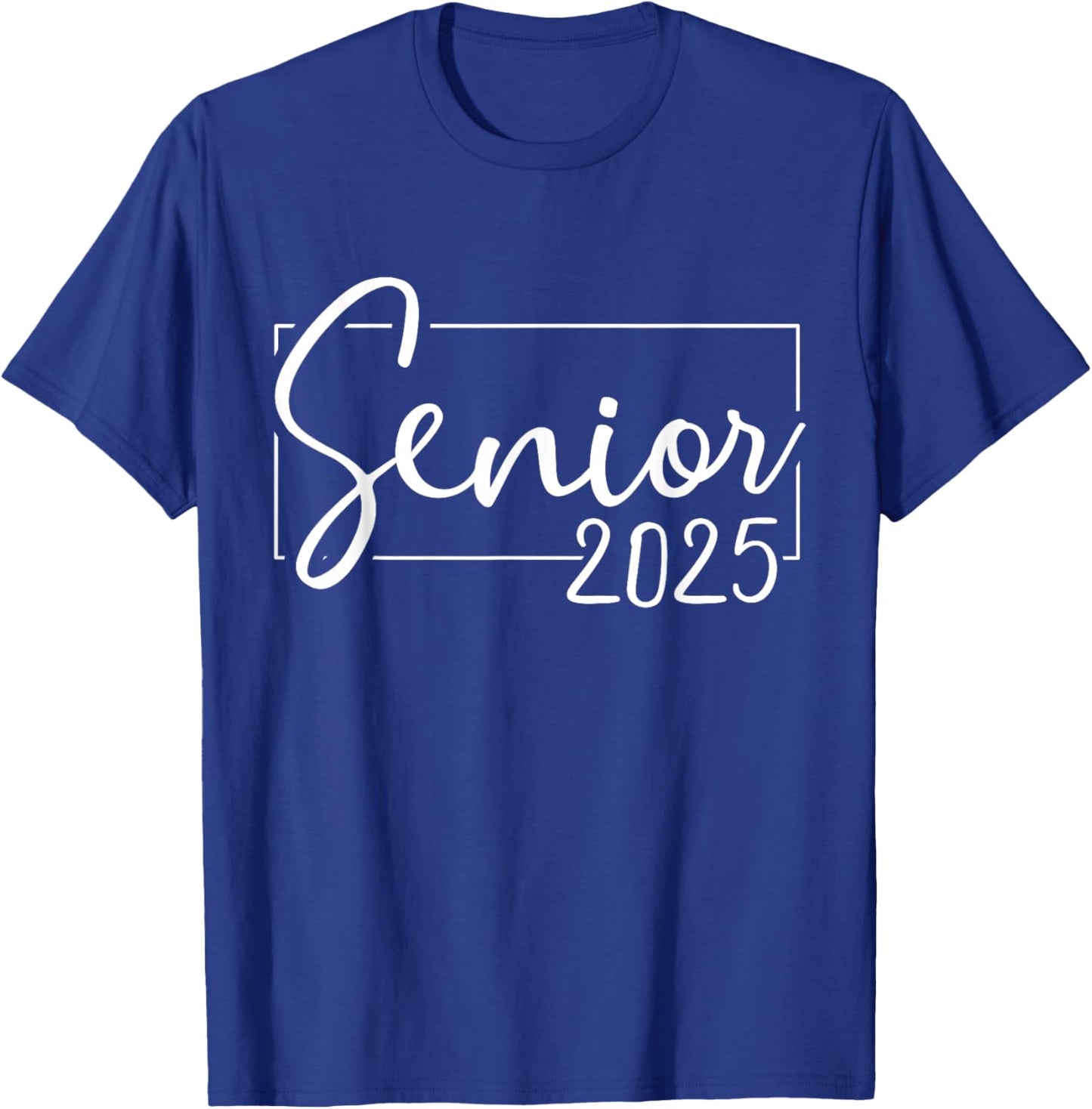 Senior 2025 college high school graduation year class of T-Shirt - T-Shirt | Royal