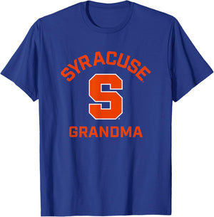 Syracuse University Orange Arched Grandma T-Shirt - T-Shirt | Royal
