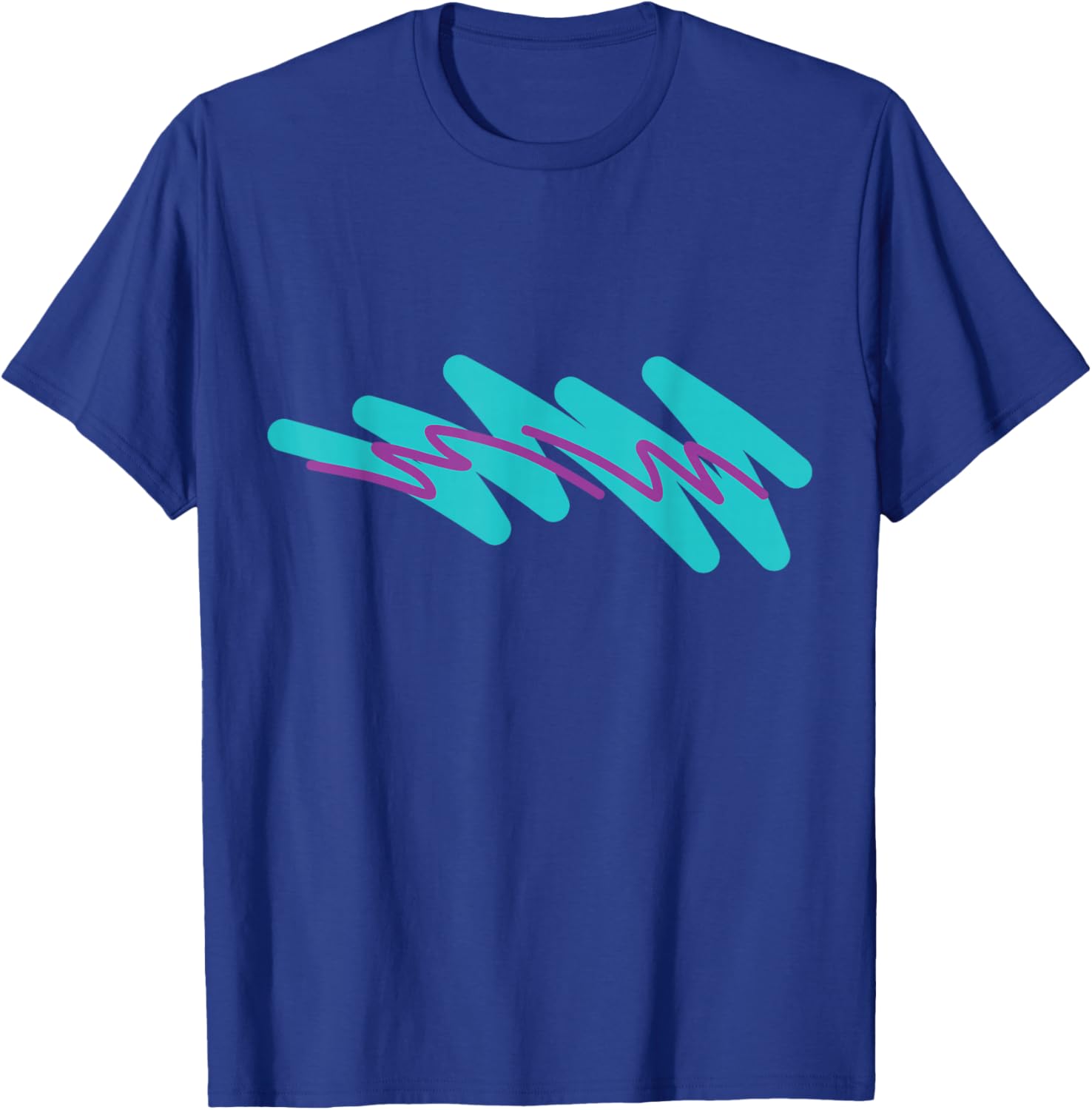 Nostalgic 90's Minimal Jazzy Paper Cup Vaporwave T-Shirt - T-Shirt | Royal