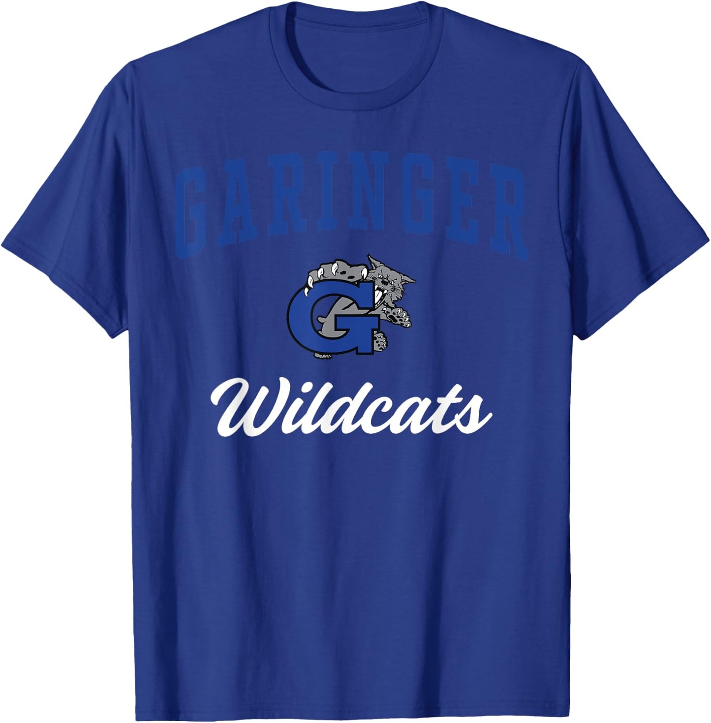 Garinger High School Wildcats T-Shirt - T-Shirt | Royal