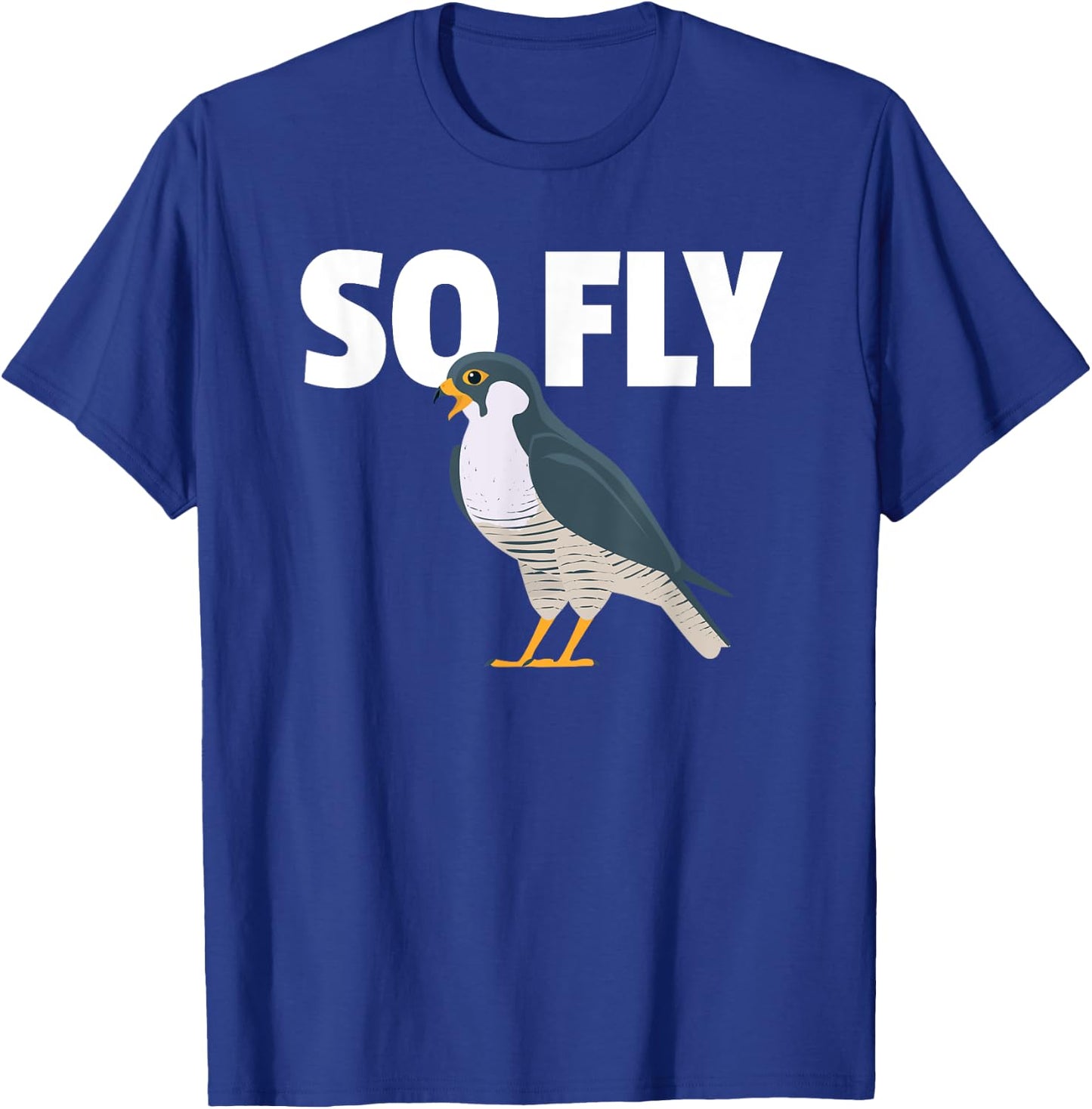 Peregrine Falcon, Bird, Birding for a Birdwatcher T-Shirt - T-Shirt | Royal