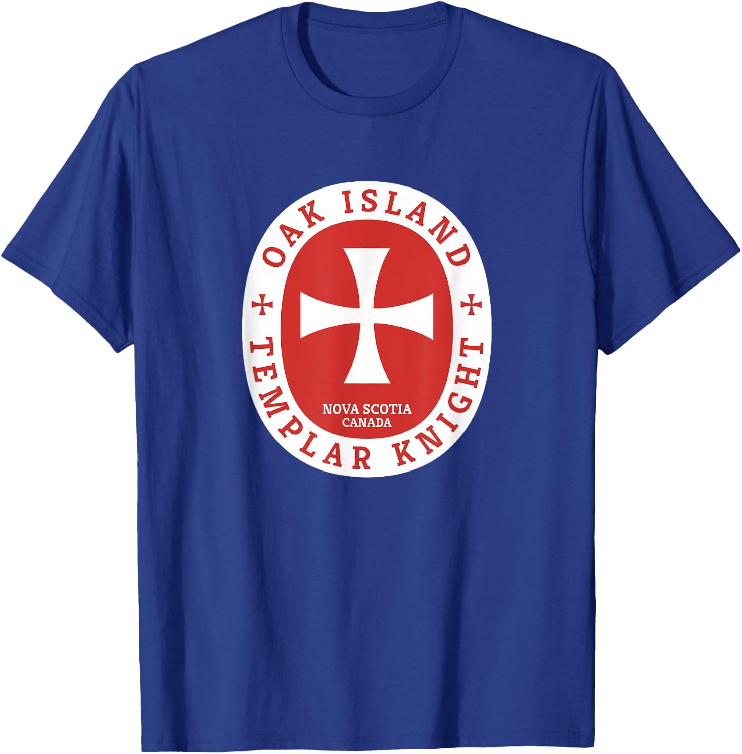 Oak Island Templar Knights Treasure Gift Shirt T-Shirt - T-Shirt | Royal
