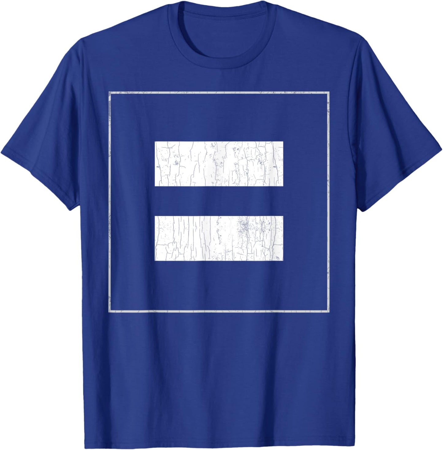 Equal Sign Human Rights Equality Graphic T-Shirt - T-Shirt | Royal