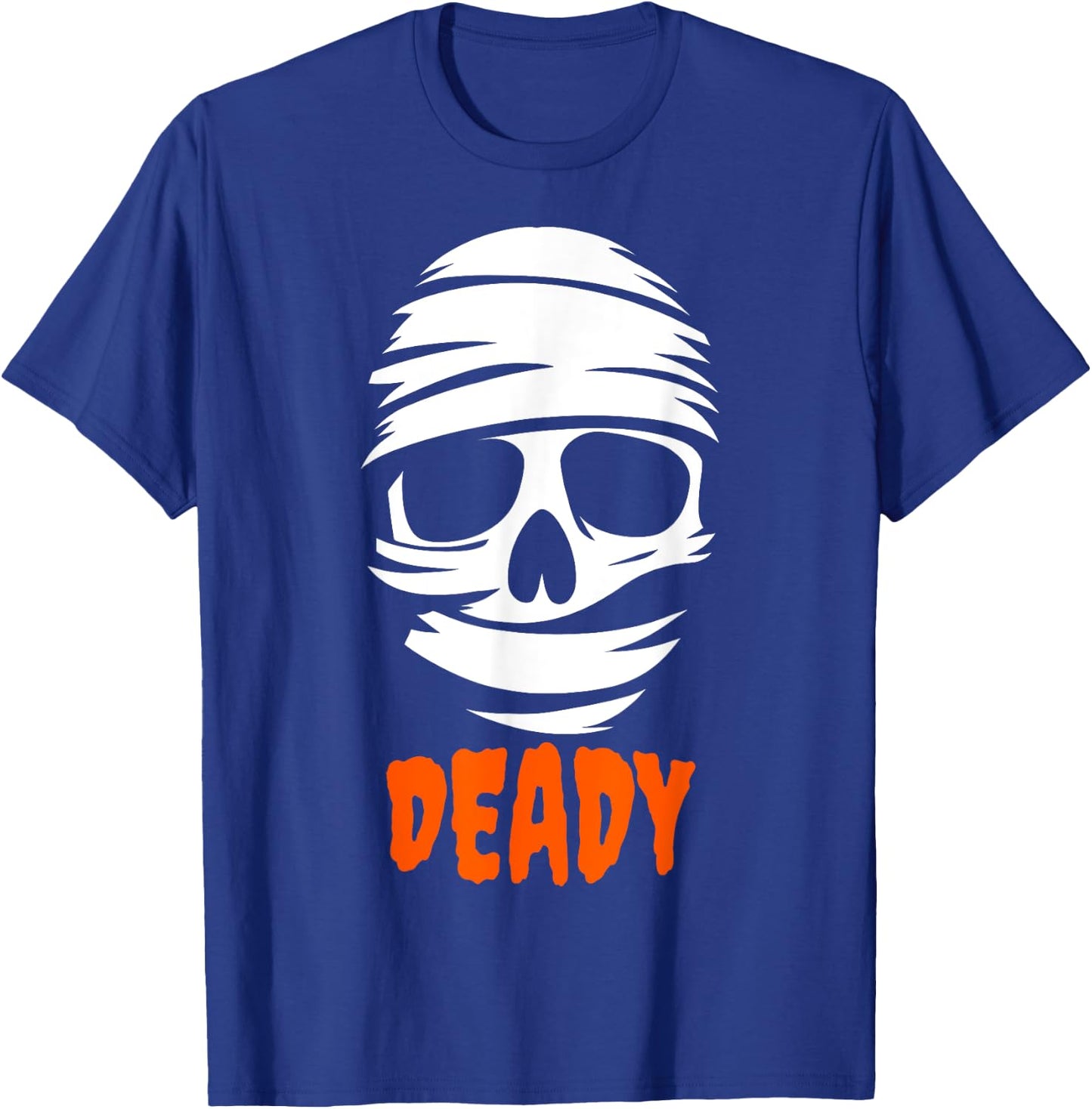 Deady Mummy Couples Halloween Costume For Dad Father T-Shirt - T-Shirt | Royal