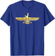 Faravahar Zarathustra Symbol Sign Iran Wing Falcon T-Shirt - T-Shirt | Royal