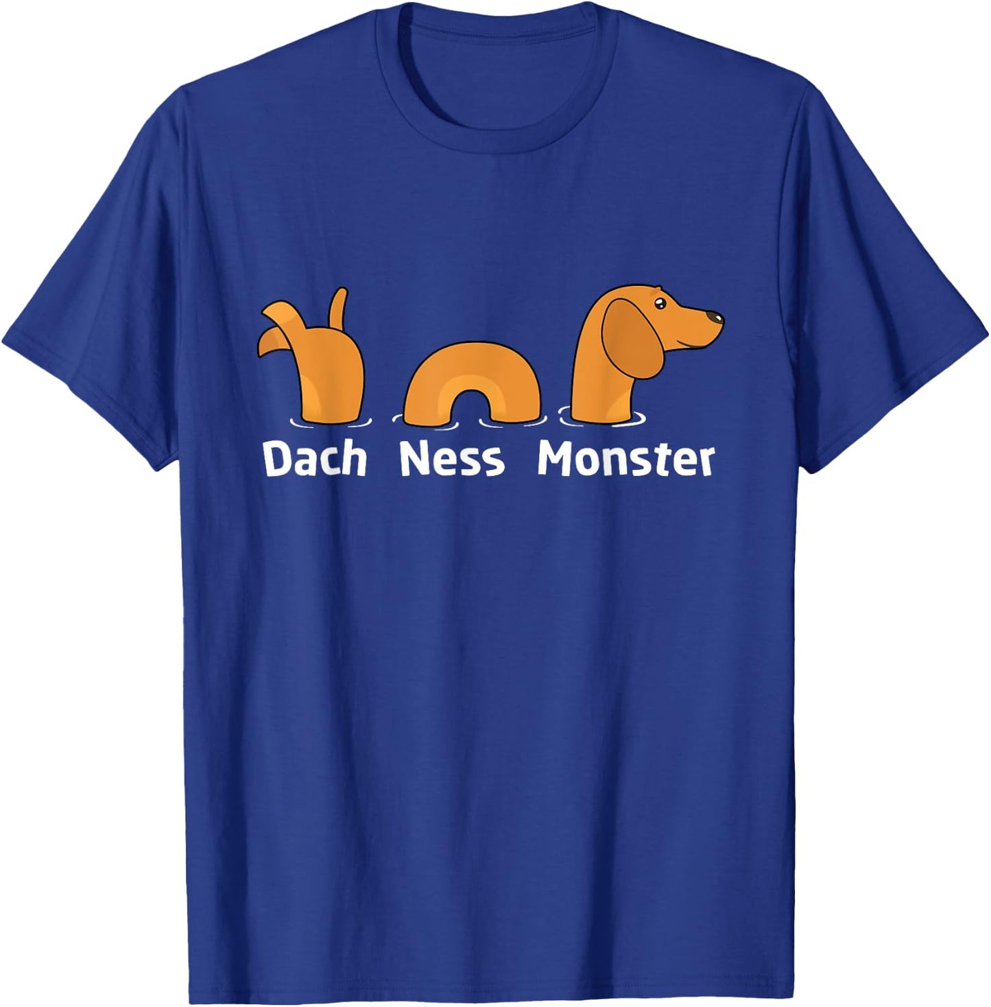 Funny Loch Ness Monster Dach Dachshund Shirt Gift Women T-Shirt - T-Shirt | Royal