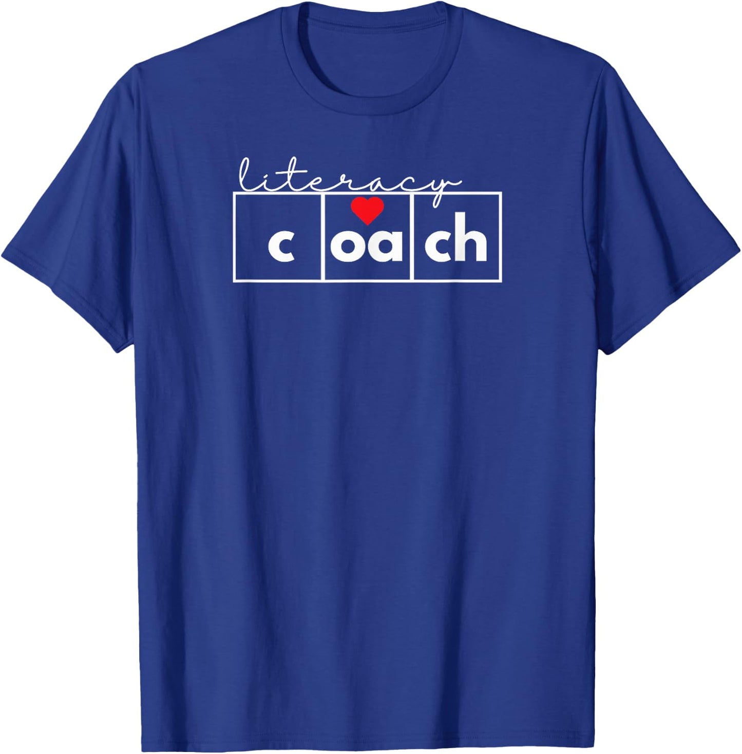 Literacy Coach Science of Reading T-Shirt - T-Shirt | Royal