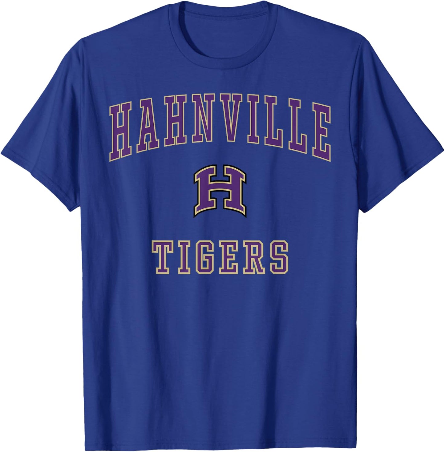 Hahnville High School Tigers C1 T-Shirt - T-Shirt | Royal