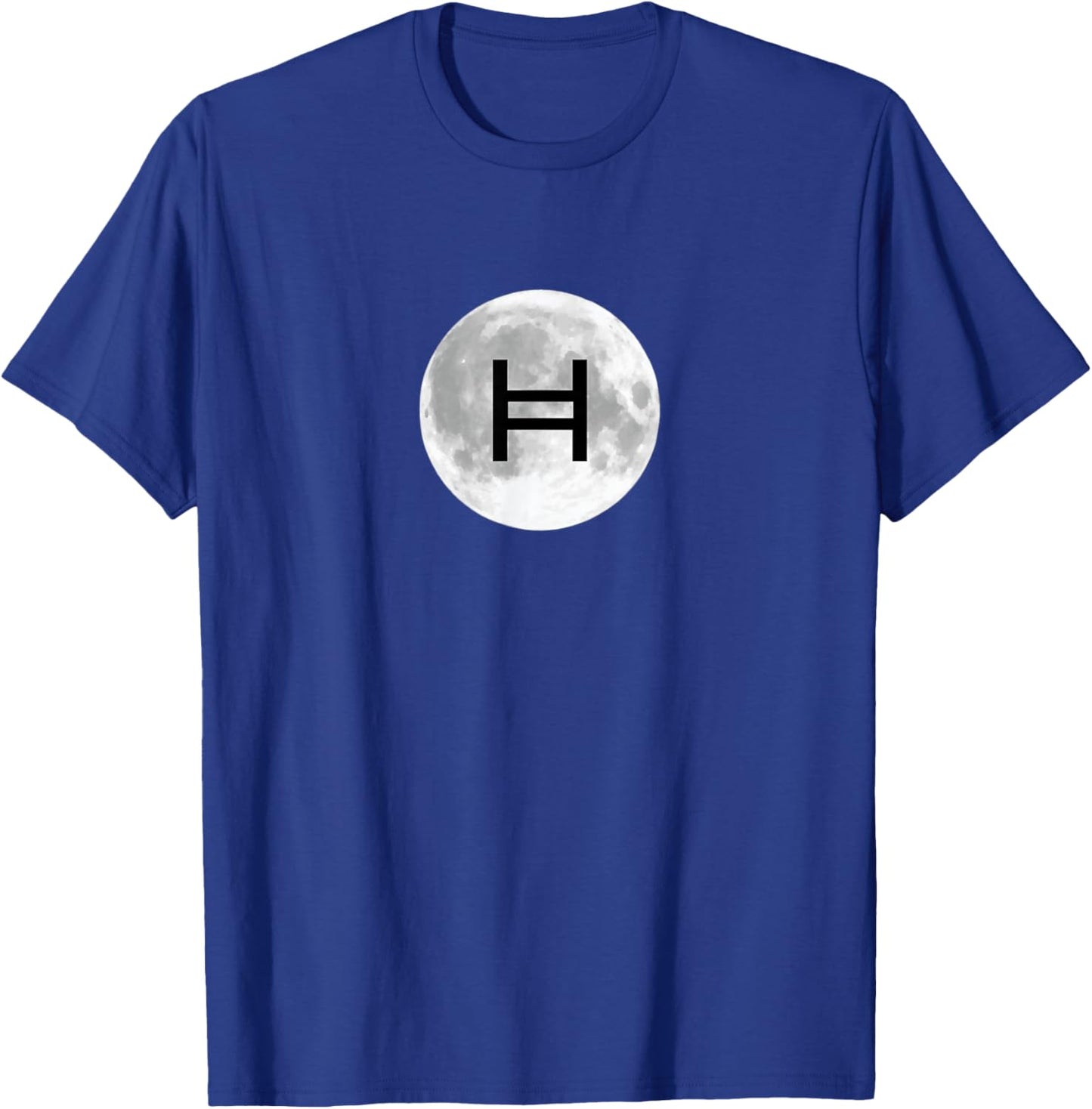 Hedera Hbar Moon Crypto T-Shirt - T-Shirt | Royal
