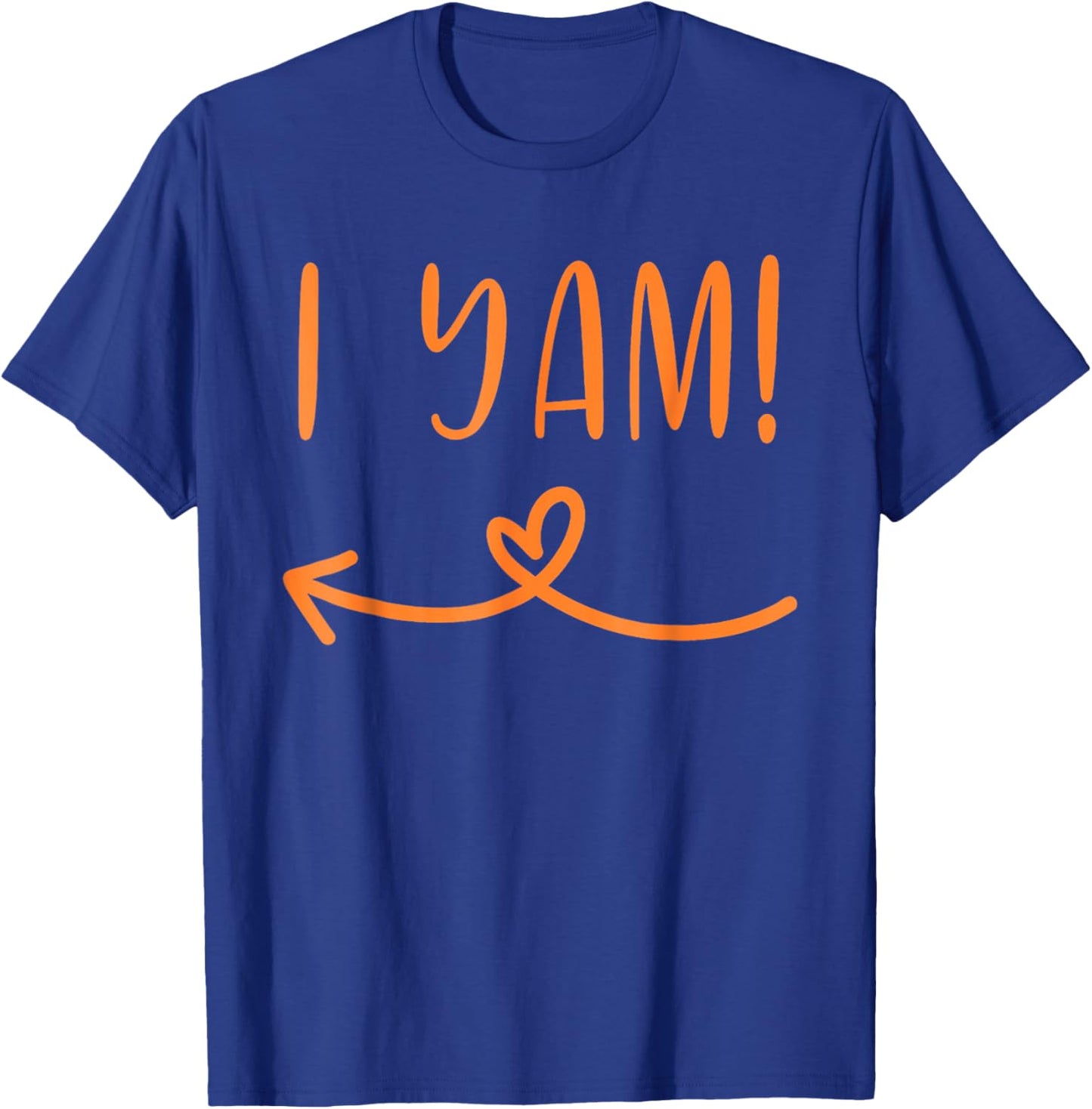 Thanksgiving Matching Couple She's My Sweet Potato I Yam Set T-Shirt - T-Shirt | Royal