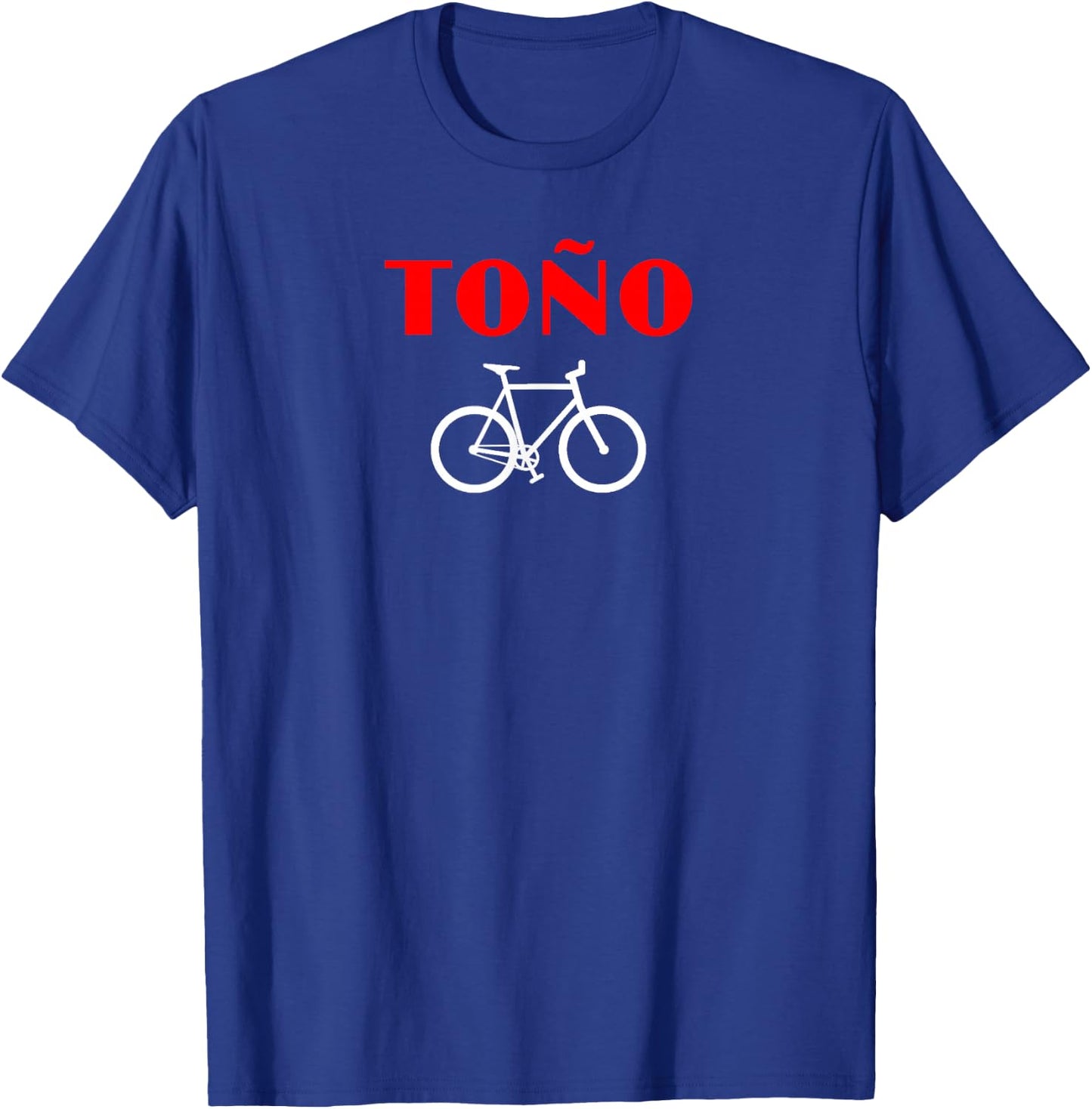 Tono Bicicleta Puerto Rico Urban Spanish Funny T-Shirt - T-Shirt | Royal