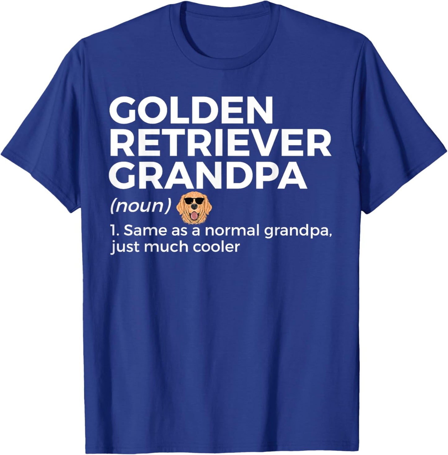 Golden Retriever Grandpa Definition Golden Retriever Dog Women T-Shirt - T-Shirt | Royal