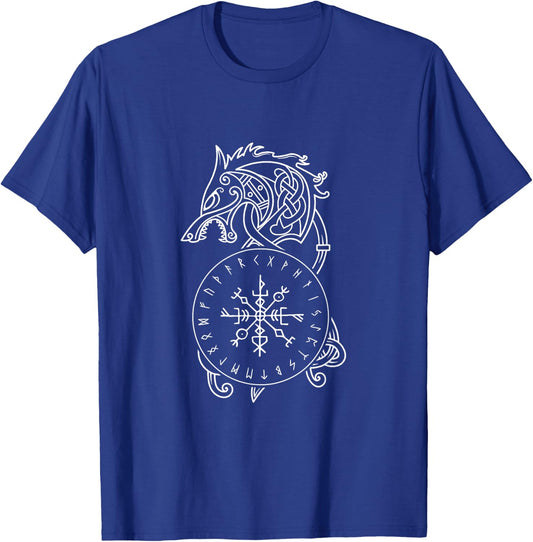 Viking Blood Valkyrie Valhalla Viking T-Shirt - T-Shirt | Royal