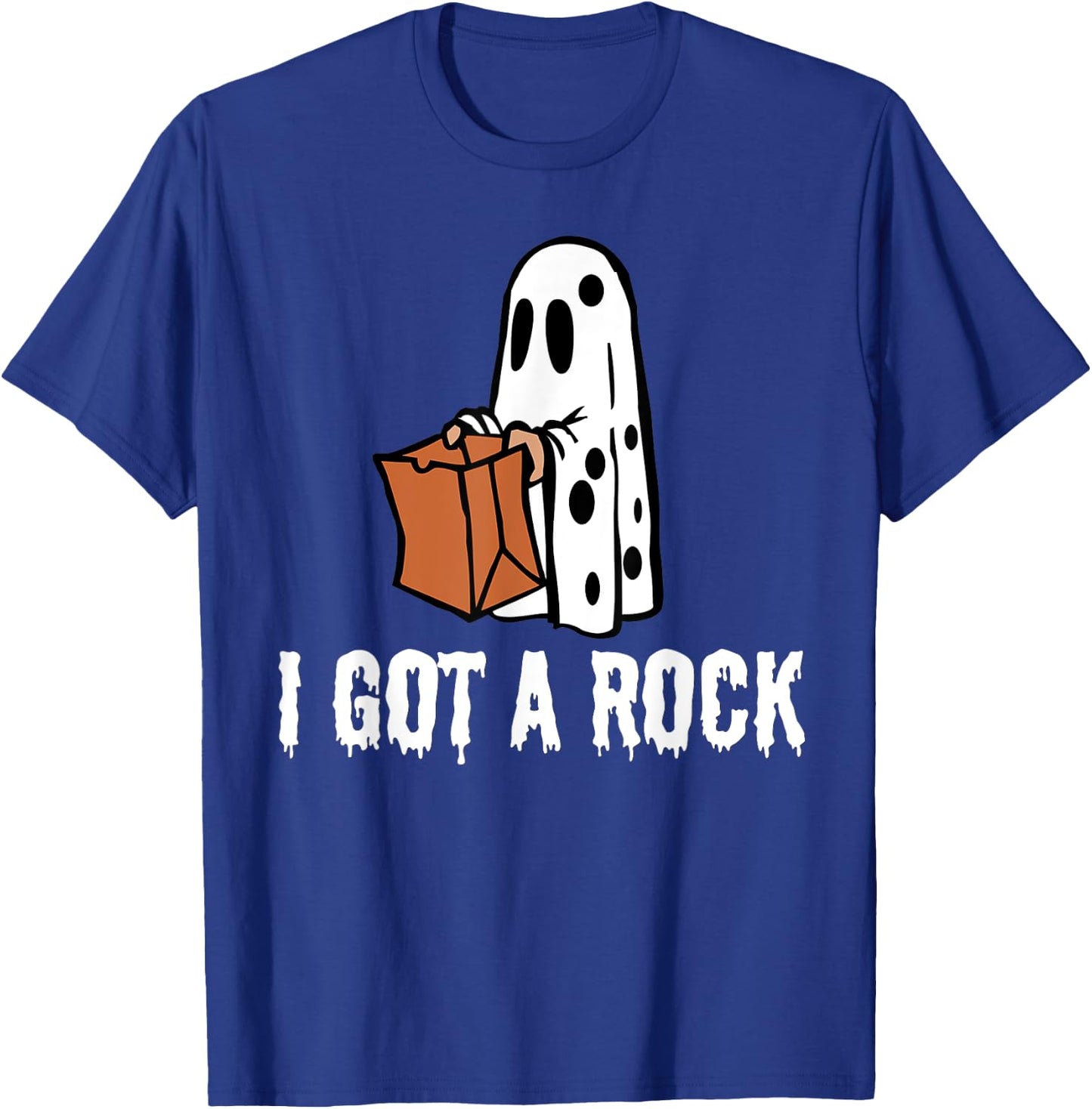 I Got A Rock Halloween T-Shirt - T-Shirt | Royal