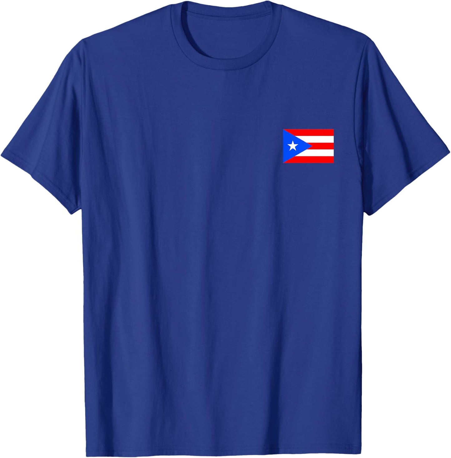 State Puerto Rico Flag Cool PR Boricua Flags Gift Women Men T-Shirt - T-Shirt | Royal