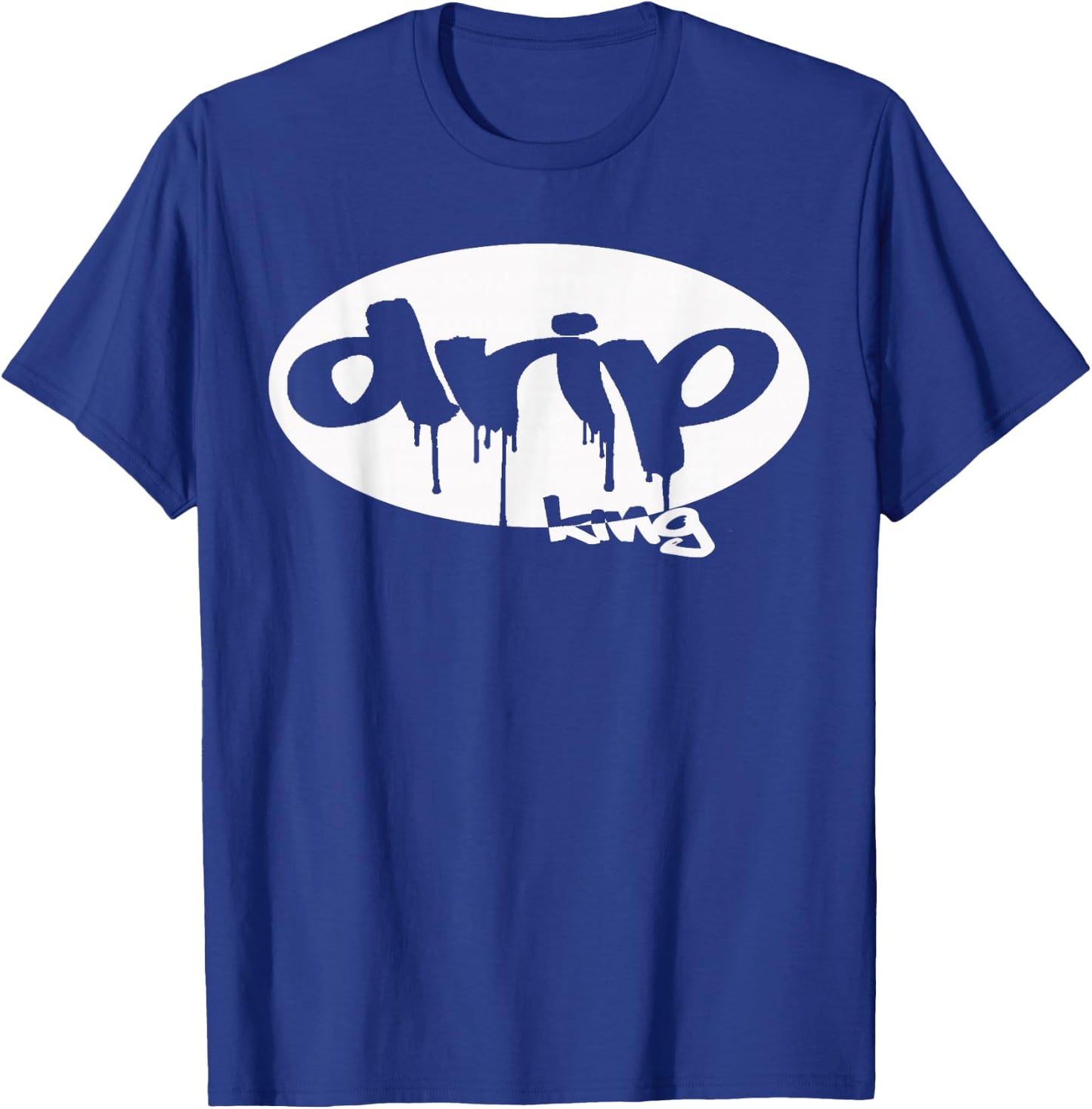Drip King T-Shirt - T-Shirt | Royal