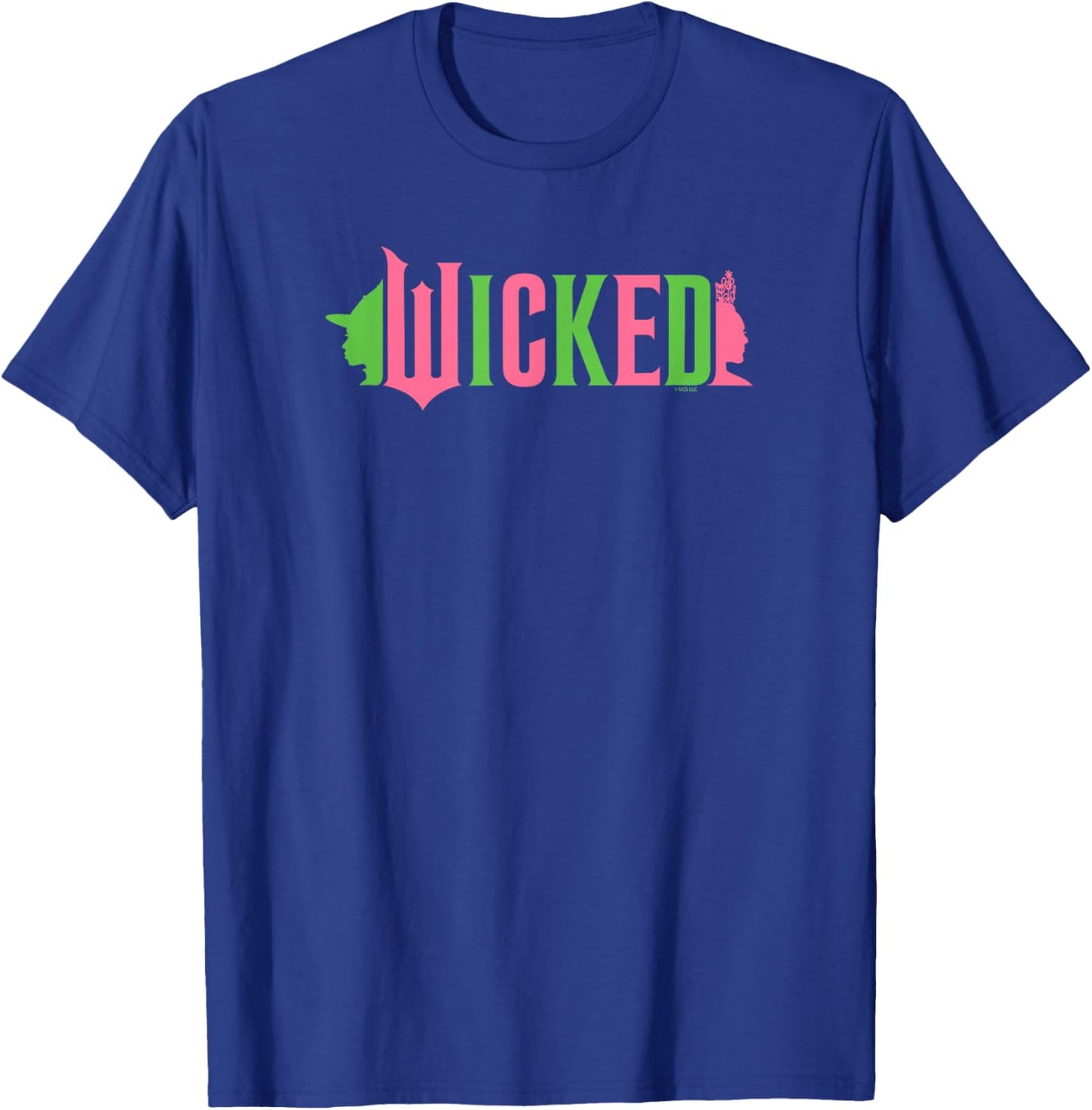 Wicked Pink & Green , Black, S T-Shirt - T-Shirt | Royal