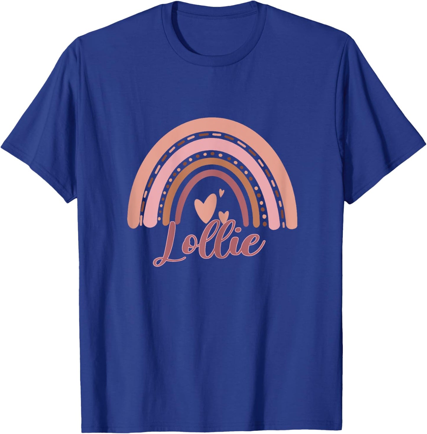 Cute Lollie Rainbow Grandma Christmas Mother's day T-Shirt - T-Shirt | Royal