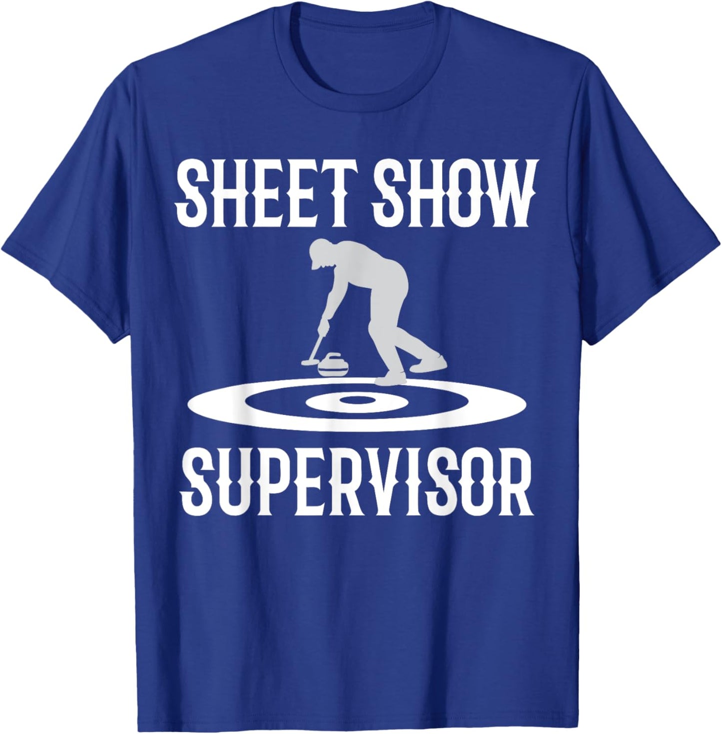 Curling Funny Curling sport T-Shirt - T-Shirt | Royal