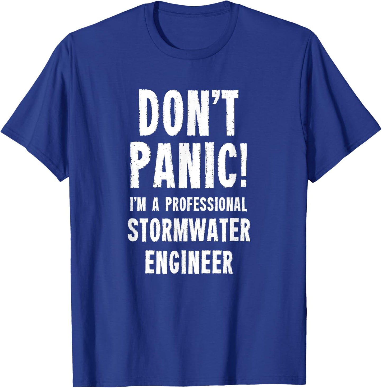 Stormwater Engineer T-Shirt - T-Shirt | Royal