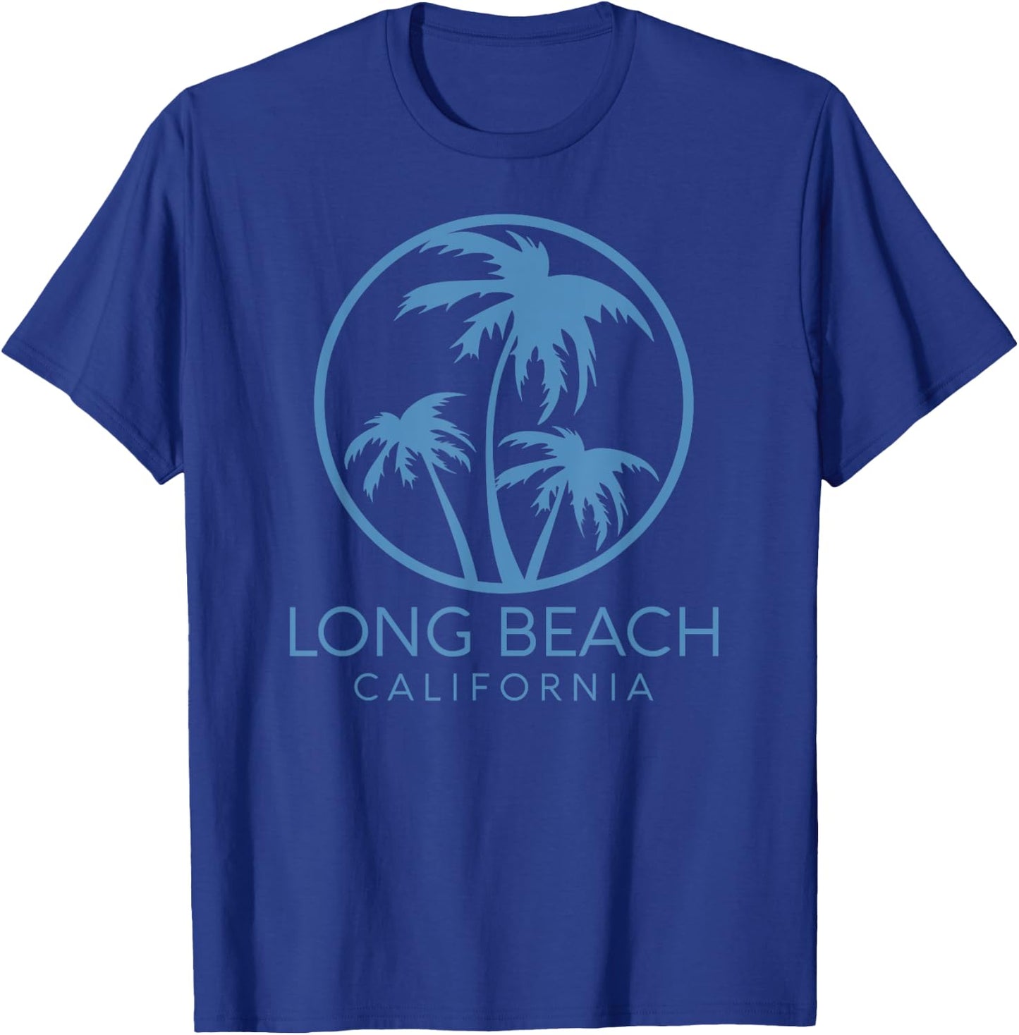 Long Beach 562 California Los Angeles South Bay LBC Port T-Shirt - T-Shirt | Royal