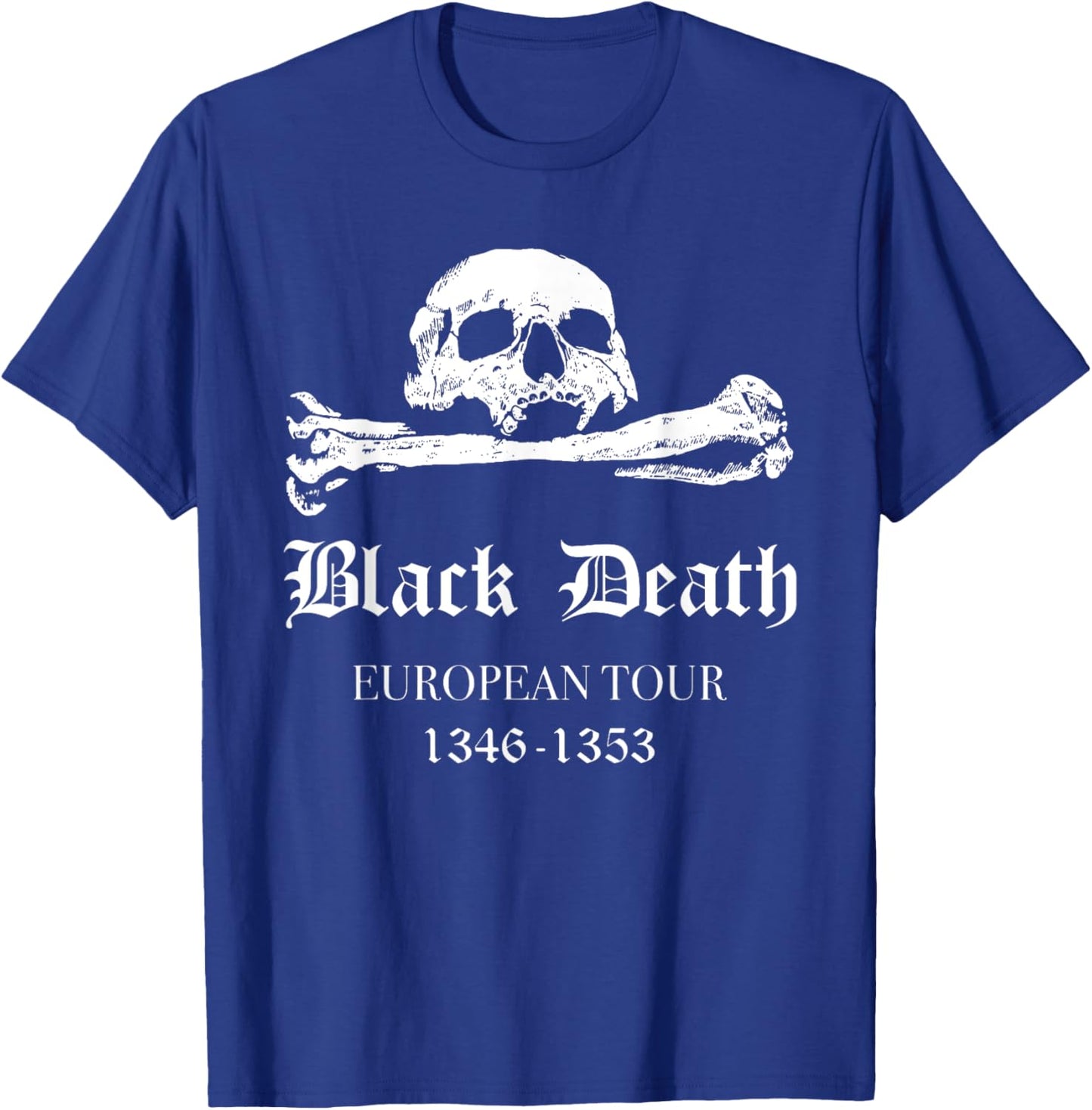 Plague Mask Doctor Plague Black Death European Tour T-Shirt - T-Shirt | Royal
