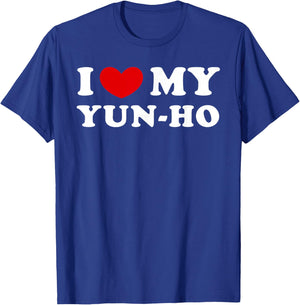 I Love My Yun-Ho T-Shirt - T-Shirt | Royal