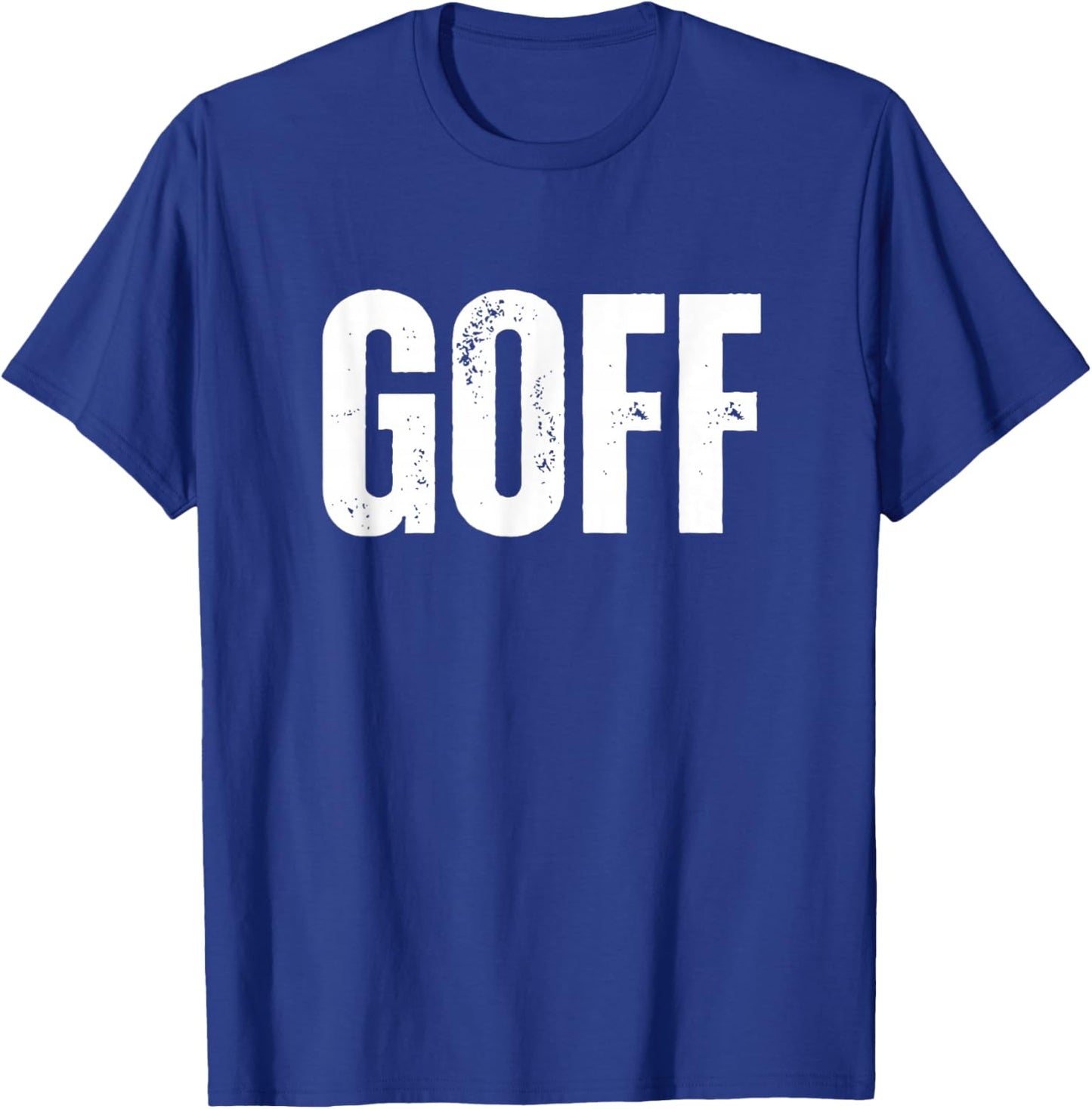 Goff Graphic T-Shirt - T-Shirt | Royal