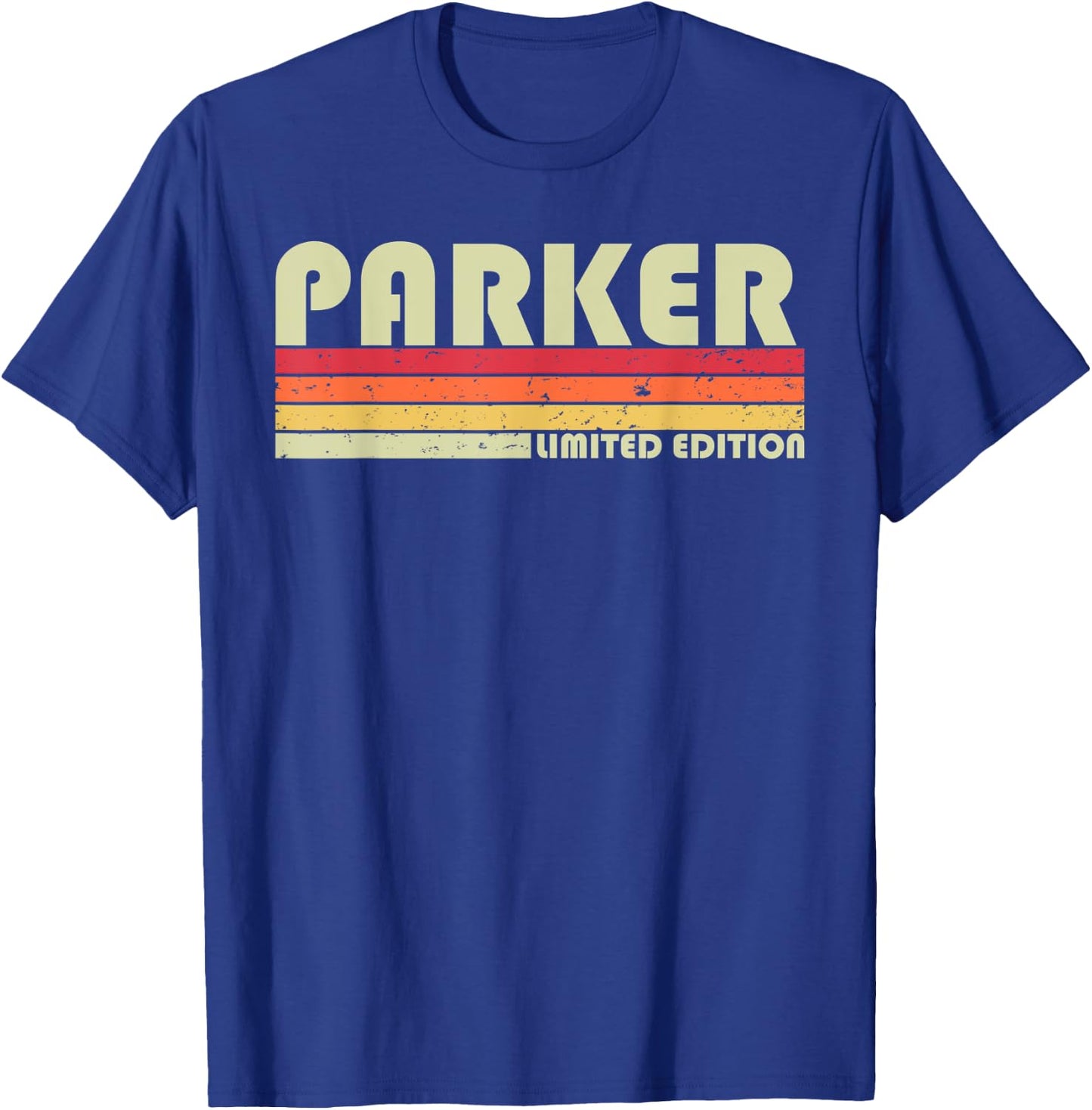 PARKER Gift Name Personalized Funny Retro Vintage Birthday T-Shirt - T-Shirt | Royal