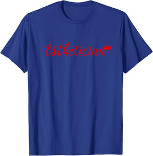 Esthetician Skin Therapist Esthetician Gifts Graduation T-Shirt - T-Shirt | Royal