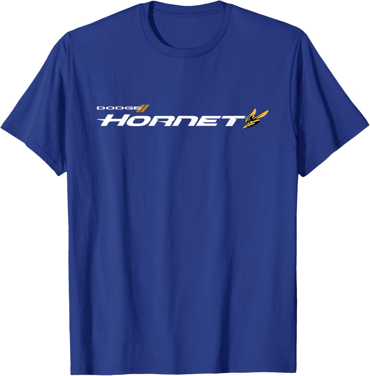 Dodge Hornet Logo (White) T-Shirt - T-Shirt | Royal