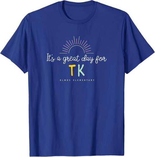 Great Day TK, Olmos T-Shirt - T-Shirt | Royal