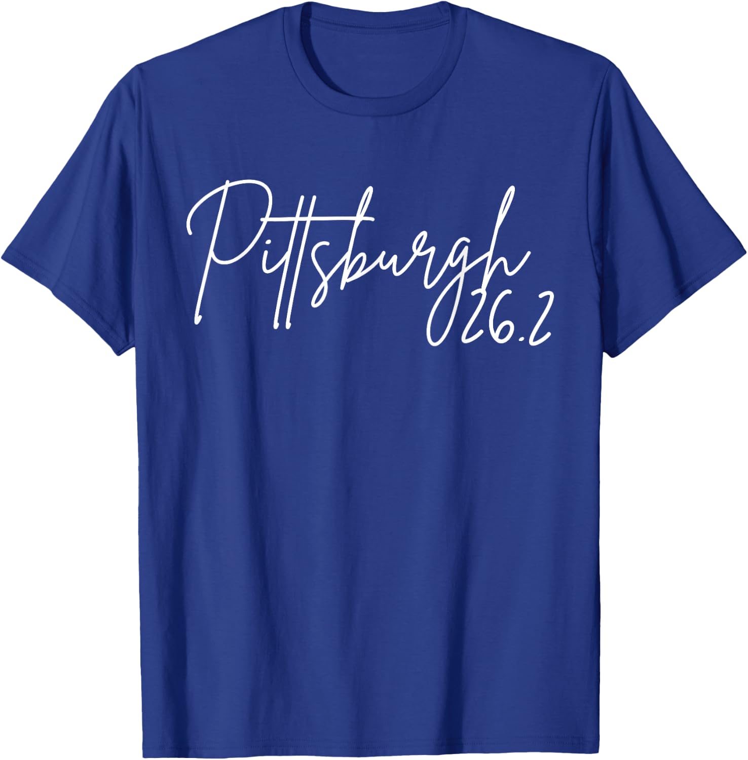 Pittsburgh Running Race 26.2 Marathon Runner Pennsylvania T-Shirt - T-Shirt | Royal