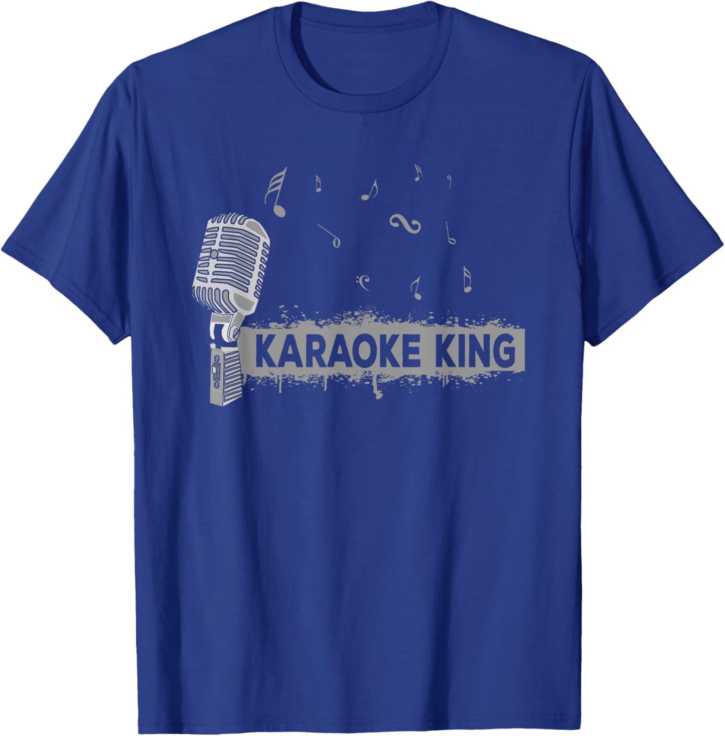 Karaoke King Love Karaoke Shirt T-Shirt - T-Shirt | Royal