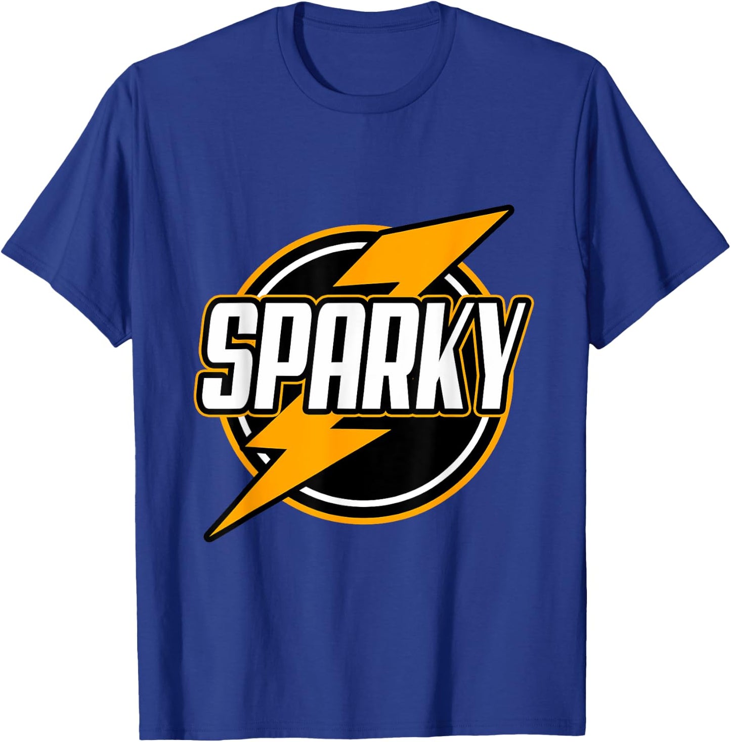 Sparky Electrician T-Shirt - T-Shirt | Royal