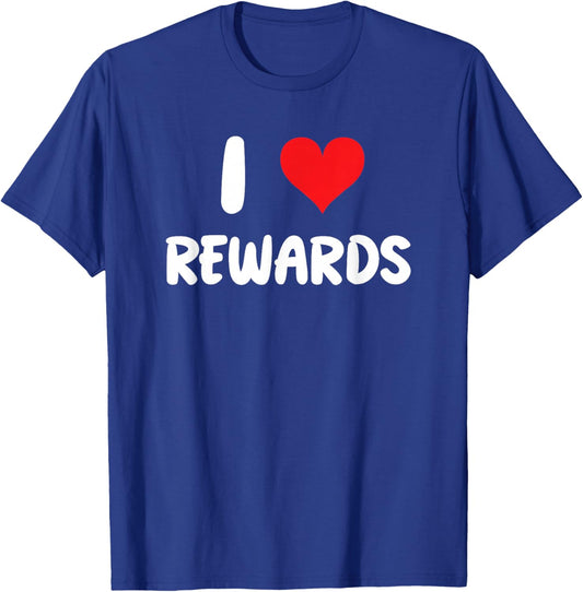 I Love Rewards - Shopping Shopper Program Competition T-Shirt - T-Shirt | Royal