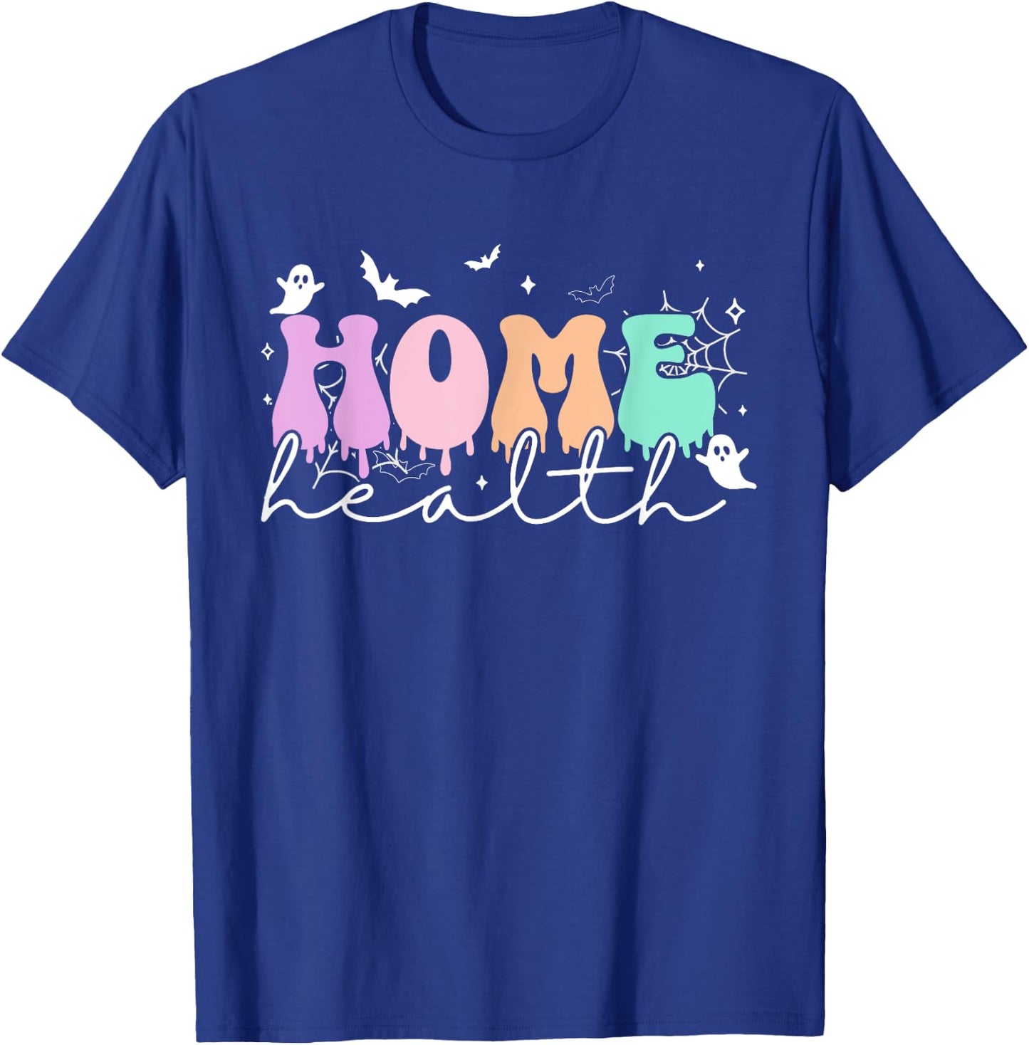 Home Health Aid Halloween Home Health Nurse Healthcare Aide T-Shirt - T-Shirt | Royal