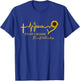 Jesus It's not Religion It's a Relationship Sunflower Christ T-Shirt - T-Shirt | Royal
