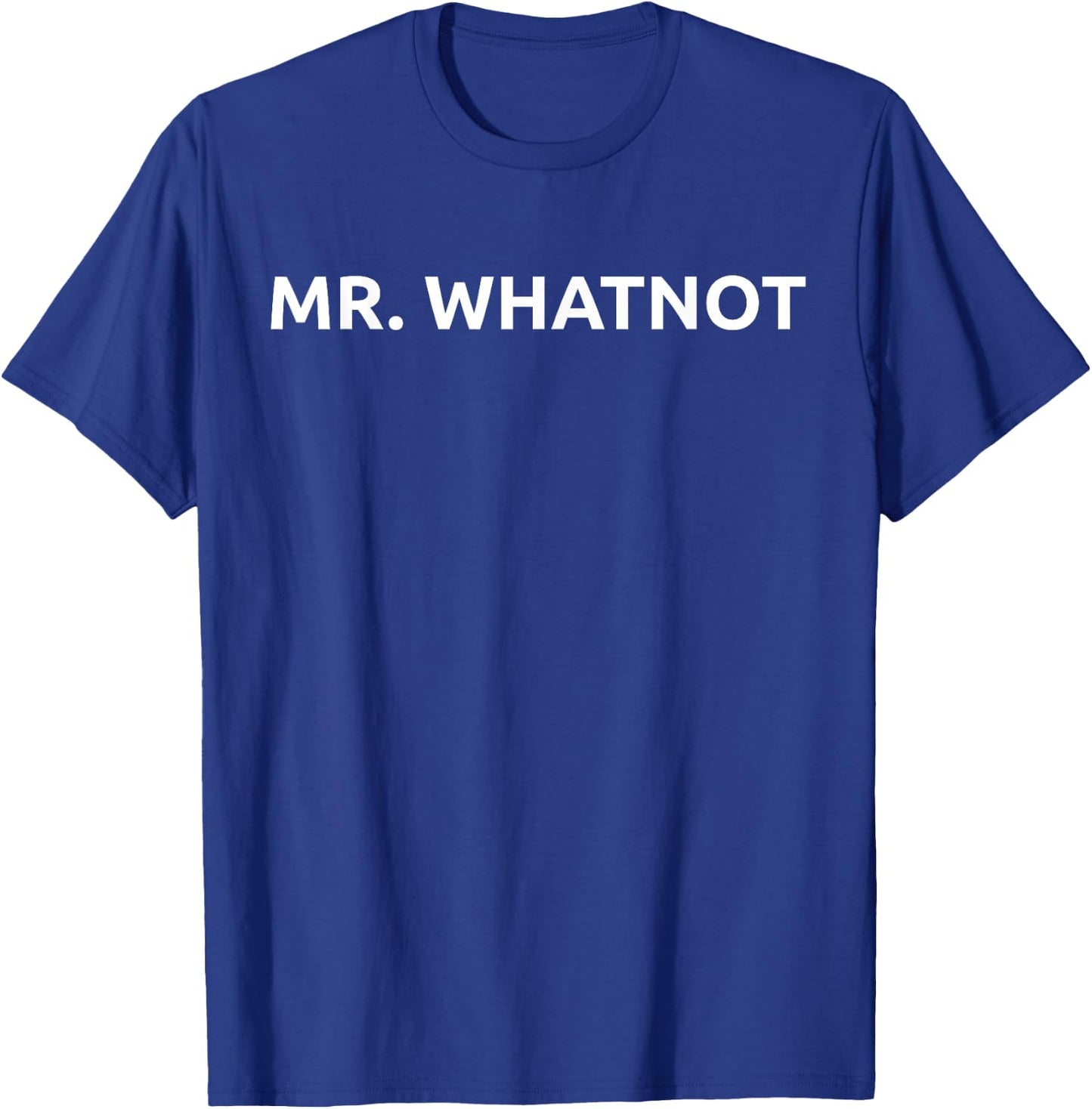 Mr. Whatnot T-Shirt - T-Shirt | Royal