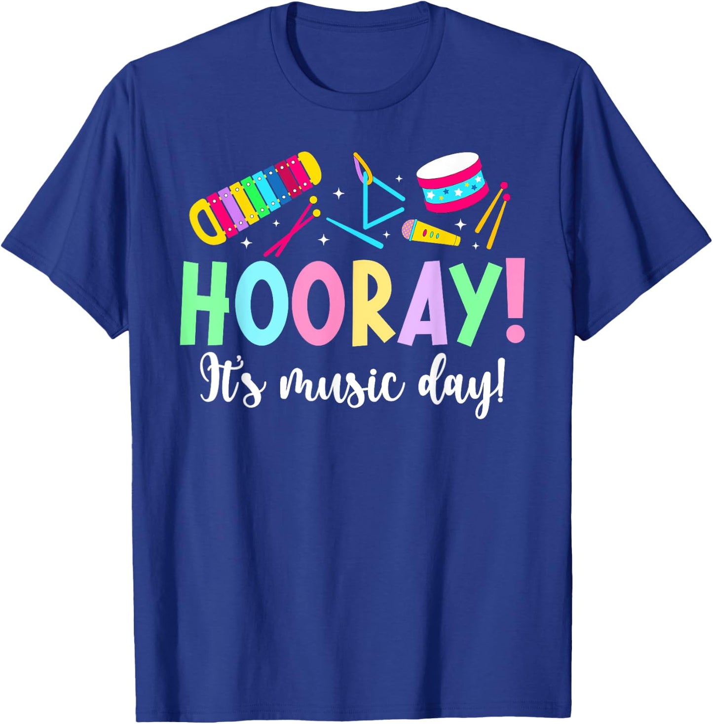 It's Music Day Music Teacher Music Teaching T-Shirt - T-Shirt | Royal