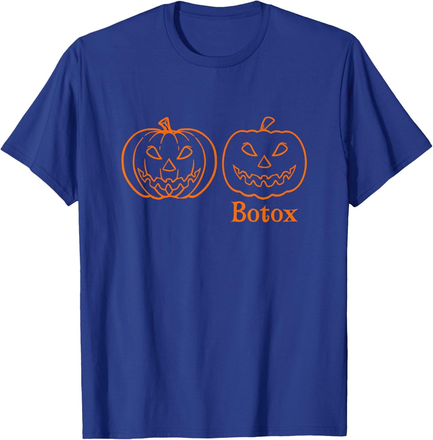 Halloween Pumpkin Spooky Funny Botox Dealer Aesthetic Nurse T-Shirt - T-Shirt | Royal