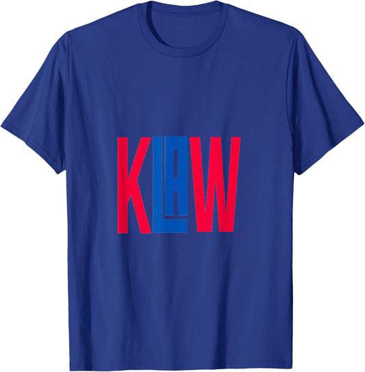 Kawhi KLAW T-Shirt - T-Shirt | Royal